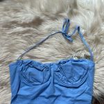 Beginning Boutique  Love Again Blue Halter Mini Dress Photo 7