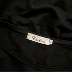 “Frequent Flyer” Halloween Off the Shoulder Pullover Tops in Size S Black Photo 3