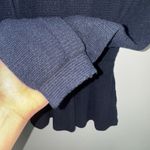 Emporio Armani  Women’s Black Sweater Size 40 Peplum Long Sleeve Photo 4