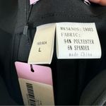 Rene Lion Button Front Flare Skirt Black Size L Photo 5