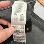 MOTHER Women’s Jeans Looker Ankle Fray In Last Chance Saloon Sz 28 Classic City Black Photo 6