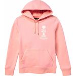 Carhartt Sweatshirt Relaxed-Fit Hoodie Heart Logo Coral Pink Medium 8 10 Photo 0