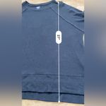 Aerie  Women’s Size Medium Oversized Black Crewneck‎ Pullover Sweater Photo 7