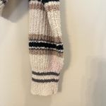 Free People  Kennedy Stripe Pullover in Ivory Size X-Small Photo 6