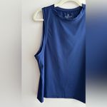 Eleven by Venus Williams Peace Maker Tank, Admiral Navy, Size Medium, NWT Blue Photo 1