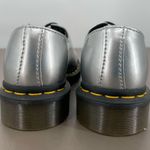 Dr. Martens Silver Chrome 1461 Vegan Dress Shoes Wedding Prom Cosplay US Size 5 Photo 5