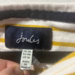 Joules Harbour Print Long Sleeve Top Yellow Floral Stripe Women US 16 Photo 6
