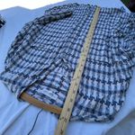 Lou & grey  LOFT houndstooth tie front cotton shirt Photo 8