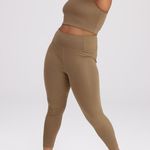 Girlfriend Collective  Long Compressive High-Rise Legging in Sand Photo 4