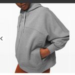 Lululemon athletica Charcoal Sweatshirt Gray Broken Beats Hoodie M/L Photo 1