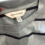 Club Monaco Blue Striped Long Sleeve Crewneck Shirt NEW without tags never worn Photo 1