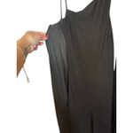Topshop  Black One Arm Ruched Formal Dressy Maxi Dress Women Sz 8 Photo 13