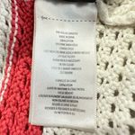 Joie  Diza Crochet Sweater Women's XS Ivory Red Striped Long Sleeve Pullover RTR Photo 9