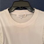 frame denim FRAME Pleated Elegant Women’s White Puff Sleeve Cotton Top Size XS Photo 6