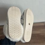 American Eagle Grey Peace Platform Slippers Size 10 Photo 6