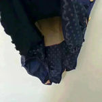 Longitude Women's Vintage 1970's  One Piece Blue Bathing Suit Union Made USA 14T Photo 1