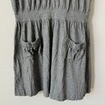 See By Chloe Heather Gray Cotton Modal Blend Mini Dress Photo 7
