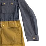 J.Crew Colorblock Barn/Chore Waxed Cotton Field Jacket EUC Size S F215 Photo 12