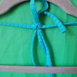 Lucky Brand Teal Golden Wave Lace-Up Deep V-Neck One Piece Swimsuit Size Medium Photo 3