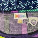 LuLaRoe Disney Irma Maleficent Villains High-Low Short Sleeve Tunic Top XXS Photo 3