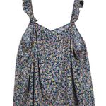 LC Lauren Conrad Floral Ruffle Strap Tank Top - Multicolor -XXL Photo 1