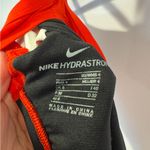 Nike Black and red center swoop one piece swimsuit Photo 1