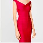 Stunning iconic bandage Red dress in off the shoulder Holiday Small Photo 2