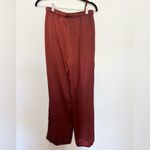 Banana Republic red orange Wide Leg Pants with Relaxed Silhouette XS pullover Photo 2
