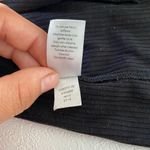 Athleta  Black Ribbed Scoop Neck Tank Top Women’s M Photo 6