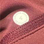 Lululemon SPECIAL Edition Rare Speed Wunder Tight Speckle Shine Garnet sz 4 Photo 8