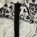 Vintage Havana One Shoulder Cropped Top Ivory Kaleidosccope Print Size Medium Photo 7