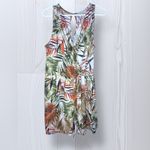 Emma & Michele  Women’s Tropical Leaf Casual Summer Romper Photo 1