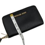 Michael Kors Black Zip Around Wallet Photo 6