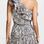 MISA Los Angeles  Josefine‎ one shoulder floral ruffle mini dress size Small Photo 1