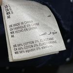 Charter Club Printed Denim Jacket Size L Large Blue White Dot Stretch Photo 4