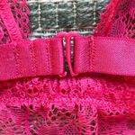 Free People  Pink Lace Bralette Intimates Photo 3