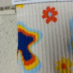 Urban Outfitters  Retro Floral Crew Socks shoe size 6.5-12.5 NWT Photo 6