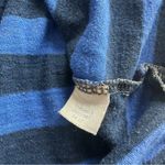 Victoria's Secret Blue Striped Boxy Cropped Loungewear T-Shirt Size Small Photo 6