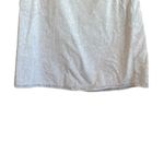 Croft & Barrow Women Midi Skirt 12 White Subtle Floral Cottage Boho Fairy Office Photo 7