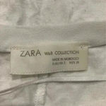 ZARA ⭐️ w&b collection white blouse in size small Photo 4