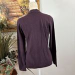 Apt. 9  Women Size Small Knit Open Draped Ruffle Cardigan Coverup 3/4 Sleeve Photo 5