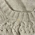 Vertigo  Cream Short Sleeve Batwing Dolman Oversized Sweater Extra Small Photo 9