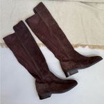 Lucky Brand  Women's Brown Suede Calypso Over the Knee Boots Size 5.5M 36 Photo 10