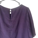 Mi Ami Women Size Small Dark Purple Romantic Fairy Grunge Babydoll Top Photo 7