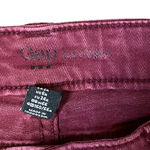 Gap Denim Legging Jegging Size 2R Wine Stretch Cotton Blend Womens 28X29 Photo 3