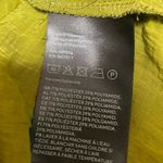 H&M Women's Green Short Sleeve V Neck Collared Tie Hem Shirt Crop Top Size S Photo 3