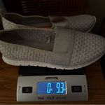 Tek Gear Slip On Comfort Casual Walking Shoes Women’s Size 6 Silver Woven Photo 10