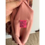 Betsey Johnson  Floral Ruffle Dress Pink Purple Long Sleeve‎ Size 8 Photo 2