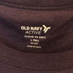 Old Navy  Deep Purple Short Sleeve Cloud 94 Soft Tee, L Tall Photo 1