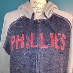 Majestic Phillies Zip Up Sweatshirt, Medium Photo 1